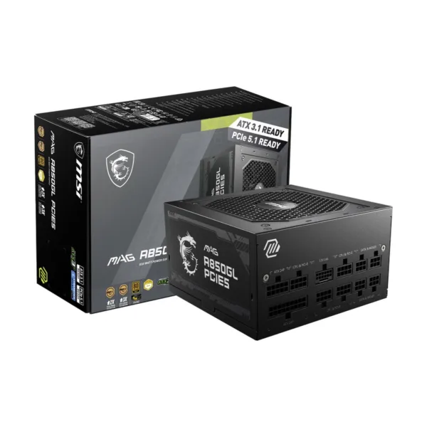 MSI MAG A850GL PCIE5 850W Power Supply