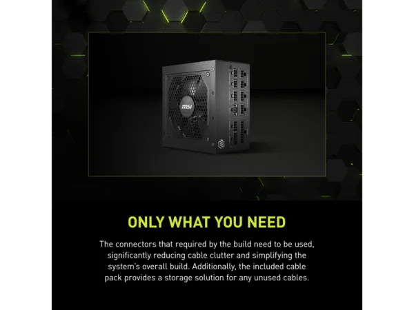 MSI MAG A850GL PCIE5 850W Power Supply