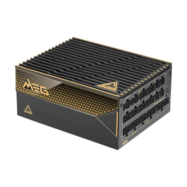 MSI MEG Ai1600T PCIE5 1600W Fully Modular Power Supply, 80+ Titanium, ATX 3.1