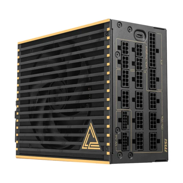 MSI MEG Ai1600T PCIE5 1600W Fully Modular Power Supply, 80+ Titanium, ATX 3.1