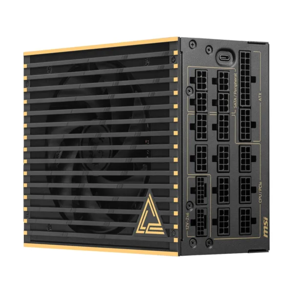 MSI MEG Ai1600T PCIE5 1600W Fully Modular Power Supply, 80+ Titanium, ATX 3.1