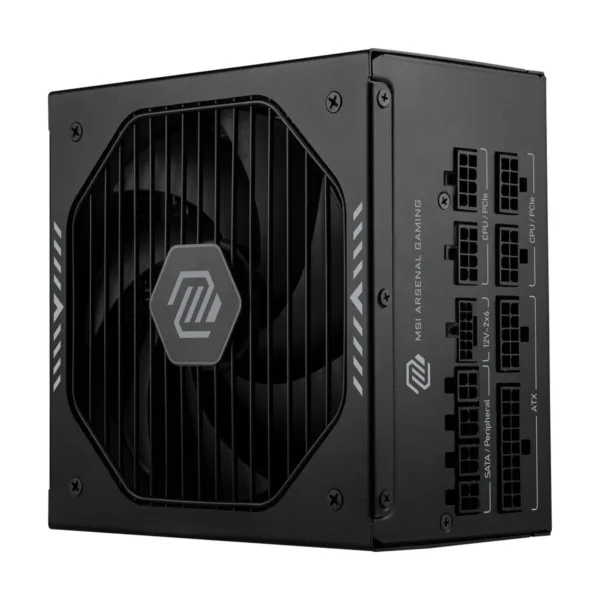 MSI MAG A1000GLS PCIE5 1000W Fully Modular Compact Power Supply, 80+ Gold, ATX 3.1
