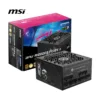 MSI MPG A1000GS PCIE5 II 1000W Fully Modular Power Supply, 80+ Gold, ATX 3.1