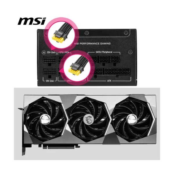 MSI MPG A1000GS PCIE5 II 1000W Fully Modular Power Supply, 80+ Gold, ATX 3.1