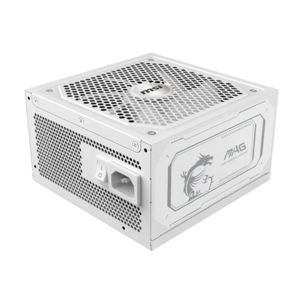 17-701-039-12.png MSI MAG A1000GL PCIE5 1000W Fully Modular Power Supply, White, 80+ Gold, ATX 3.1