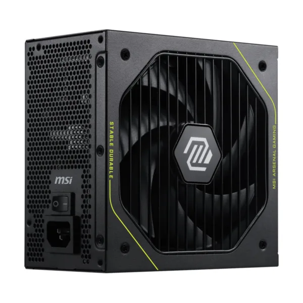 MSI MAG A1000PLS PCIE5 1000W Fully Modular Power Supply, 80+ Platinum, ATX 3.1