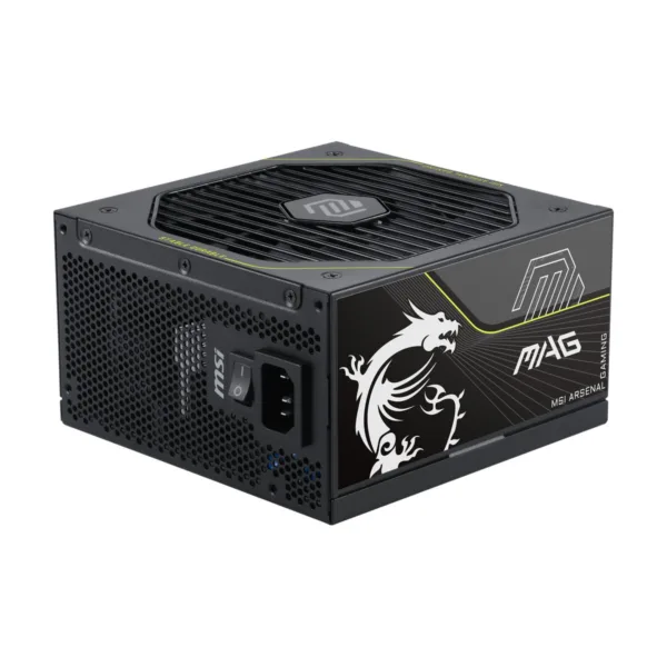 MSI MAG A1000PLS PCIE5 1000W Fully Modular Power Supply, 80+ Platinum, ATX 3.1