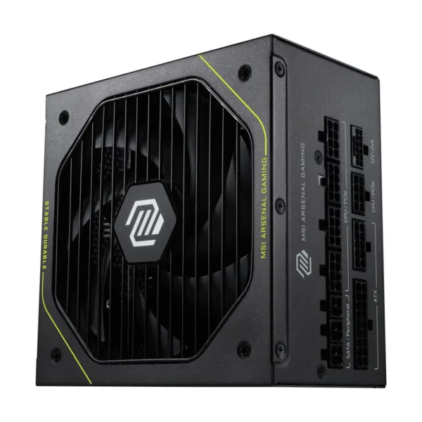 MSI MAG A1000PLS PCIE5 1000W Fully Modular Power Supply, 80+ Platinum, ATX 3.1