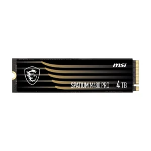 MSI SSD SPATIUM M480 PRO PCIe 4.0 NVMe M.2 4TB Internal Solid State Drive (SSD)