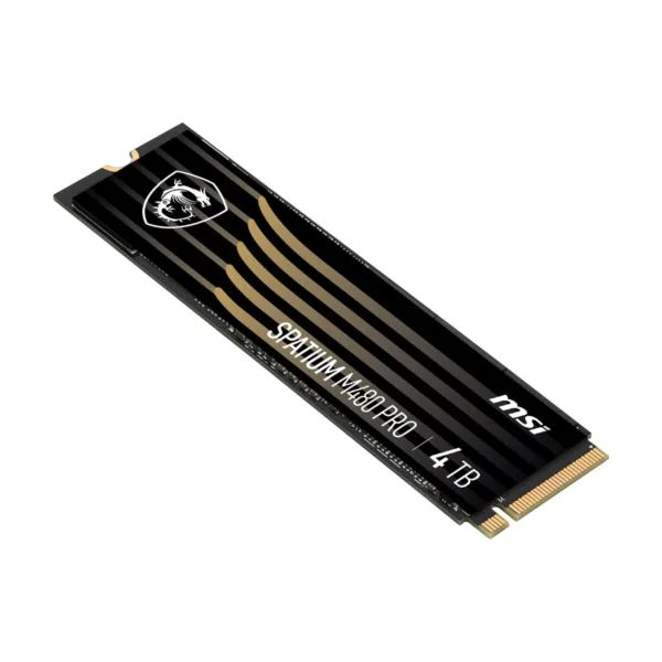 MSI SSD SPATIUM M480 PRO PCIe 4.0 NVMe M.2 4TB Internal Solid State Drive (SSD)