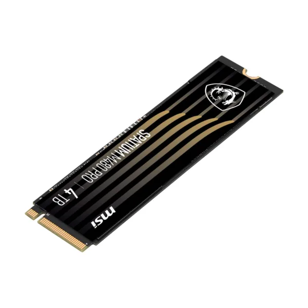 MSI SSD SPATIUM M480 PRO PCIe 4.0 NVMe M.2 4TB Internal Solid State Drive (SSD)