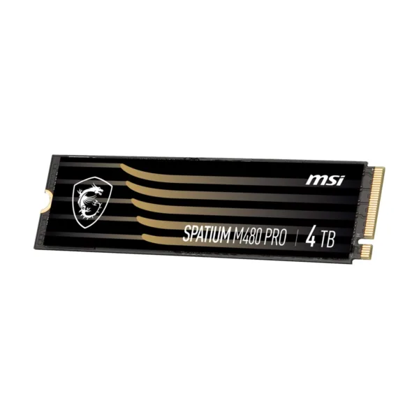 MSI SSD SPATIUM M480 PRO PCIe 4.0 NVMe M.2 4TB Internal Solid State Drive (SSD)