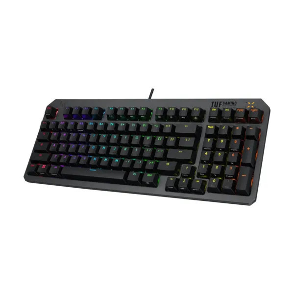 ASUS TUF Gaming K3 Gen II Gaming Keyboard, 97-Key, Optical-Mechanical RGB Switches