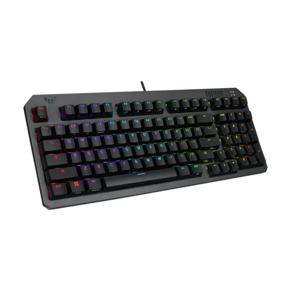ASUS TUF Gaming K3 Gen II Gaming Keyboard, 97-Key, Optical-Mechanical RGB Switches