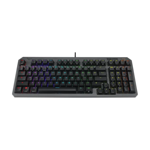 ASUS TUF Gaming K3 Gen II Gaming Keyboard, 97-Key, Optical-Mechanical RGB Switches