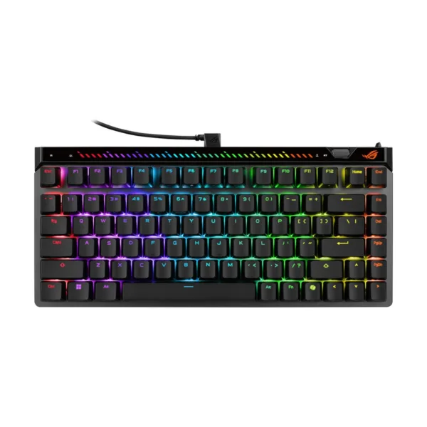 ASUS ROG Falchion Ace 75 HE Wired Gaming Keyboard, 75%, HFX V2 Magnetic Switches, Black