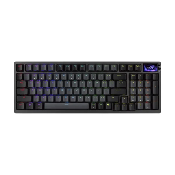 ASUS ROG Azoth 96 HE Wireless Gaming Keyboard, Hall Effect Switches, OLED Display
