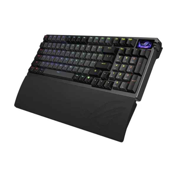 ASUS ROG Azoth 96 HE Wireless Gaming Keyboard, Hall Effect Switches, OLED Display