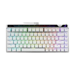 ASUS ROG Falchion Ace 75 HE Wired Gaming Keyboard, 75%, HFX V2X Magnetic Switches, White
