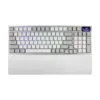 ASUS ROG Azoth 96 HE Wireless Gaming Keyboard, Hall Effect Magnetic Switches, OLED, White