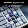 ASUS ROG Azoth 96 HE Wireless Gaming Keyboard, Hall Effect Magnetic Switches, OLED, White
