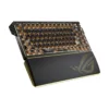 ASUS ROG 20th Edition Azoth Extreme Wireless Mechanical Gaming Keyboard, 75% TKL, Gold/Black