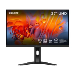 GIGABYTE M27UA 27" 4K UHD 160Hz Gaming Monitor, 1ms, HDR400, USB-C KVM