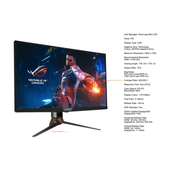 ASUS ROG Swift PG32UQX 32" 4K UHD 144Hz G-Sync Gaming Monitor
