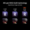 24-281-365-12.jpg ASUS ROG Strix XG27UCDMG 27" 4K UHD 240Hz OLED Gaming Monitor, 0.03ms, HDR400