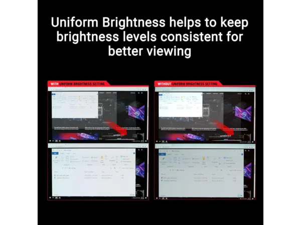 24-281-365-15.jpg ASUS ROG Strix XG27UCDMG 27" 4K UHD 240Hz OLED Gaming Monitor, 0.03ms, HDR400
