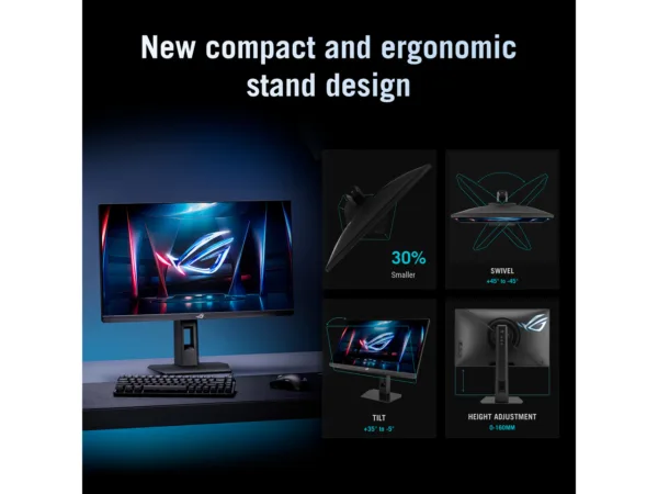 ASUS ROG Strix XG248QSG Ace 24.1" FHD 610Hz (OC) Esports Gaming Monitor, 0.1ms