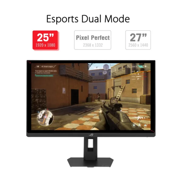 ASUS ROG Strix XG27AQNGV 27" QHD 360Hz Dual-Mode IPS Gaming Monitor, G-Sync Pulsar