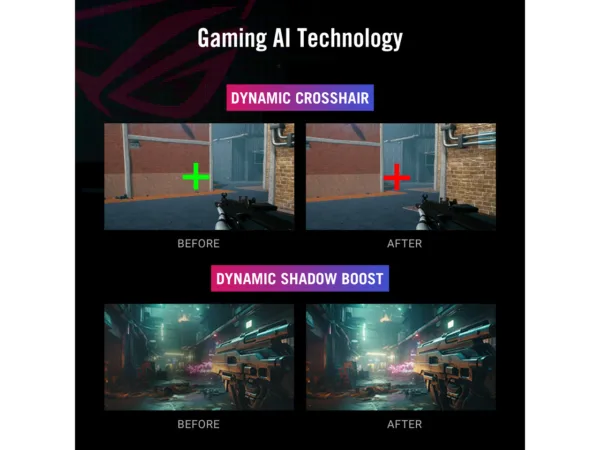 ASUS ROG Strix XG27JCG 27" Dual-Mode 5K 180Hz / QHD 330Hz IPS Gaming Monitor, HDR600