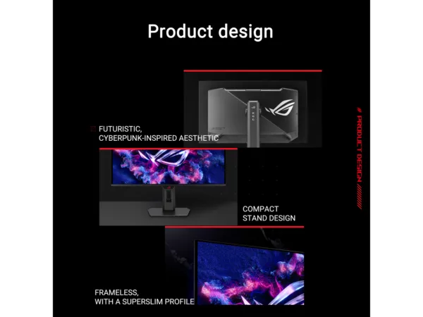 ASUS ROG Strix XG27AQDMES 27" QHD 240Hz OLED Gaming Monitor, 0.03ms