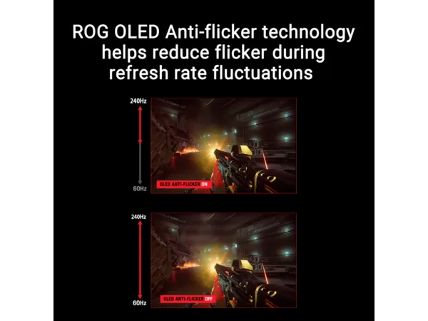 ASUS ROG Strix XG27AQDMES 27" QHD 240Hz OLED Gaming Monitor, 0.03ms