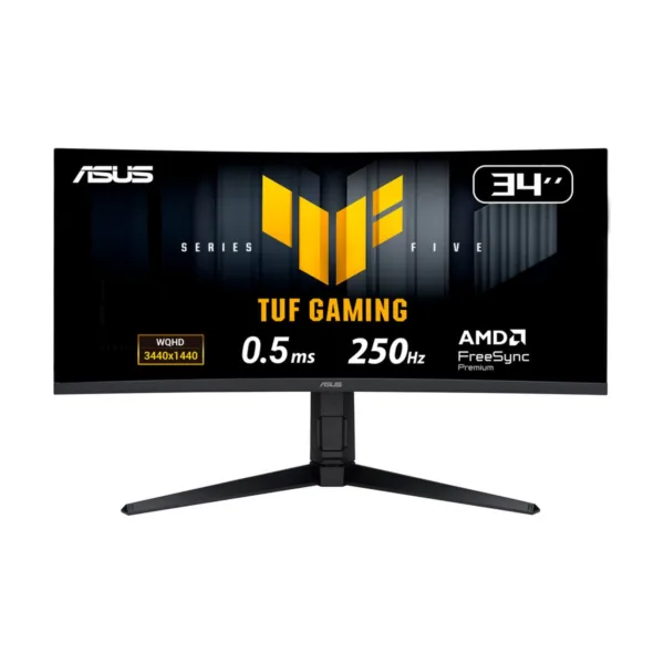 24-281-401-13.jpg ASUS TUF Gaming VG34WQML5A 34" Ultrawide QHD 250Hz Curved Gaming Monitor, HDR400