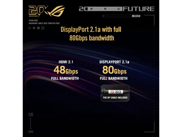 ASUS ROG Swift PG27AQWP-G 27" Dual-Mode QHD 540Hz / FHD 720Hz OLED Gaming Monitor