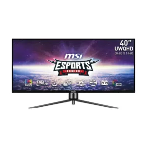MSI MAG401QR 40" Ultrawide QHD 155Hz IPS Gaming Monitor, HDR400, KVM, USB-C