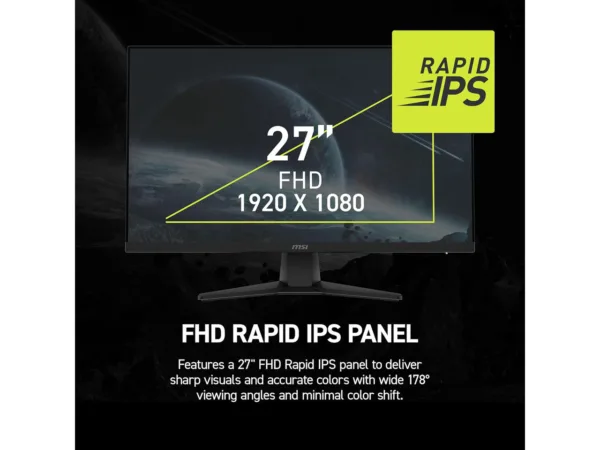 24-475-489-06.jpg MSI MAG 272F 27" Full HD 200Hz IPS Gaming Monitor, 0.5ms, FreeSync Premium