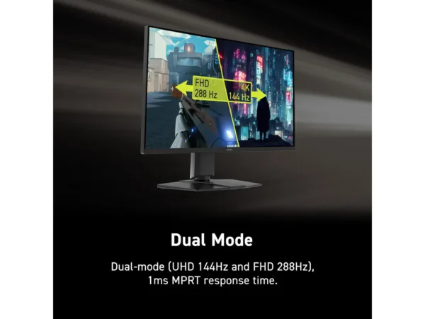 MSI MAG 275UPD E14 27" Dual-Mode 4K 144Hz / FHD 288Hz IPS Gaming Monitor, HDR400
