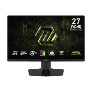 MSI MAG 274QPF E20 27" WQHD 200Hz IPS Gaming Monitor, 0.5ms, HDR400, USB-C