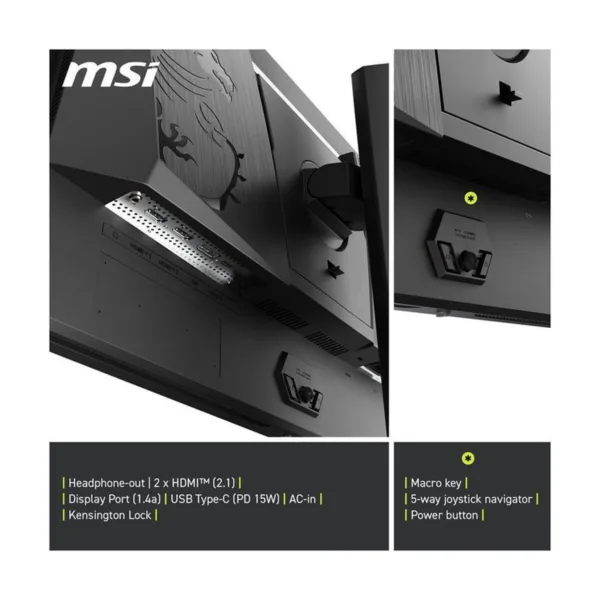 MSI MAG 272QP QD-OLED X24 27" QHD 240Hz OLED Gaming Monitor, 0.03ms