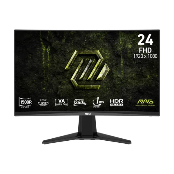 MSI MAG 245C X24 24" Full HD 240Hz Curved Gaming Monitor
