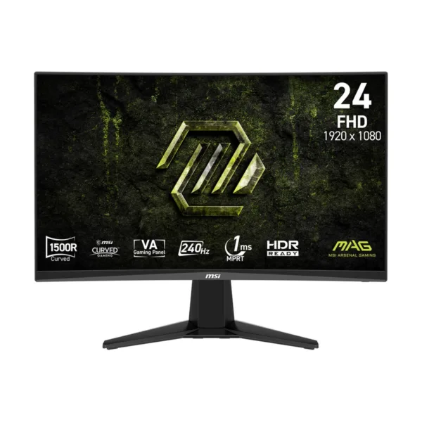 MSI MAG 245C X24 24" Full HD 240Hz Curved Gaming Monitor