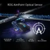 ASUS ROG Harpe Ace Aim Lab Edition Gaming Mouse, 54g, Tri-Mode, 36K DPI, Black