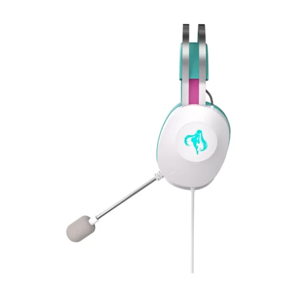 ASUS TUF Gaming H1 Gen II Hatsune Miku Edition Wired Gaming Headset, 40mm Drivers, 7.1
