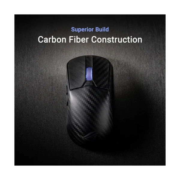 ASUS ROG Harpe Ace Extreme Wireless Gaming Mouse, Carbon Fiber, 47g, 42K DPI, Black