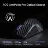 ASUS ROG Harpe Ace Extreme Wireless Gaming Mouse, Carbon Fiber, 47g, 42K DPI, Black