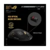 ASUS ROG 20th Edition Harpe II Extreme Wireless Gaming Mouse, 82g, 65K DPI, Gold/Black