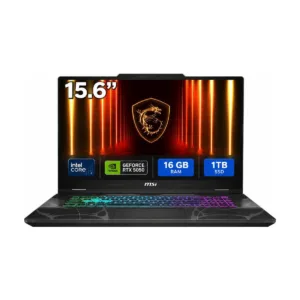 MSI Cyborg 15 15.6" Gaming Laptop, Core 5 210H, RTX 5050 8GB, 16GB, 1TB SSD, Black